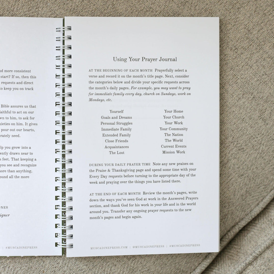 Yearly Prayer Journal Tips