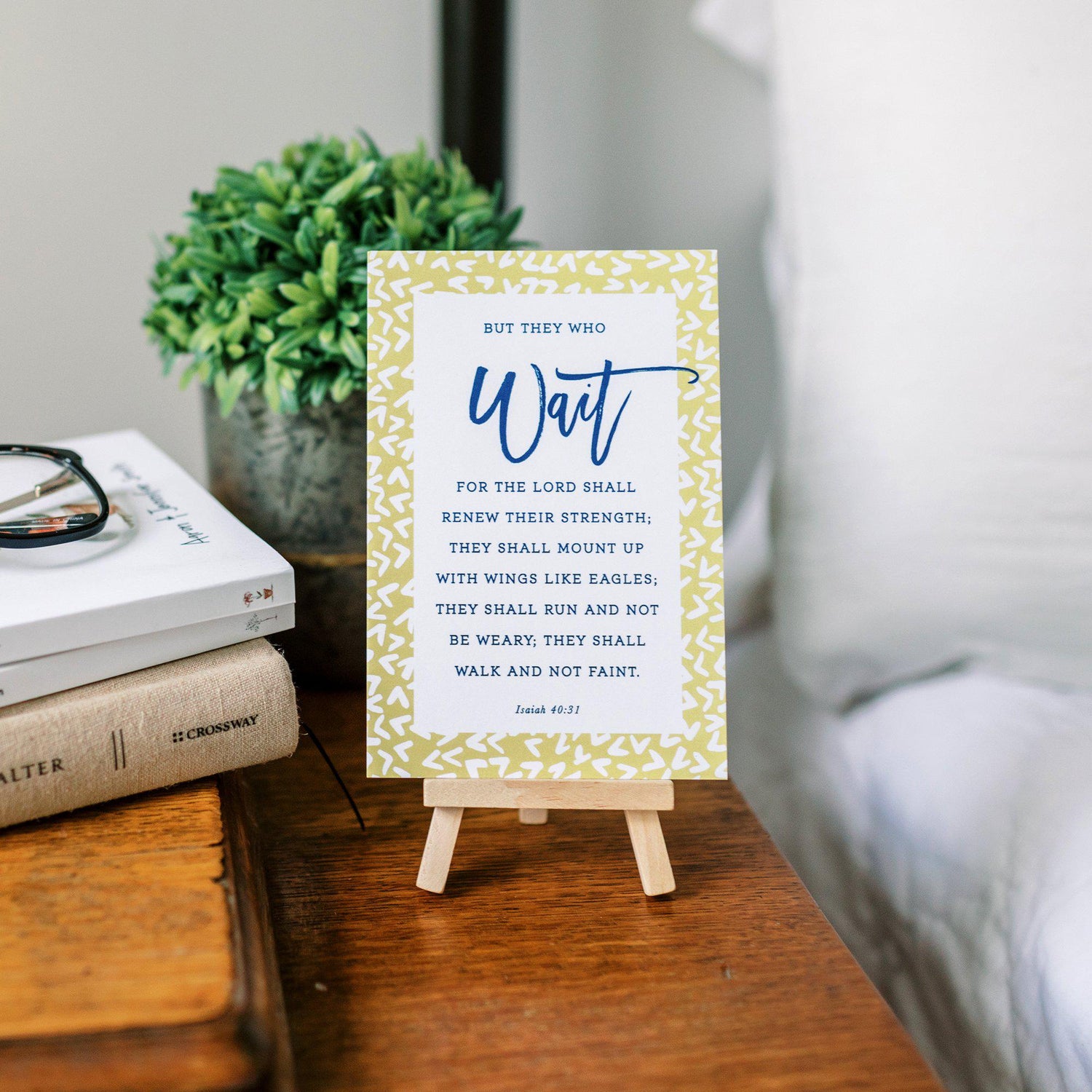 Bible verse cards from Muscadine Press.