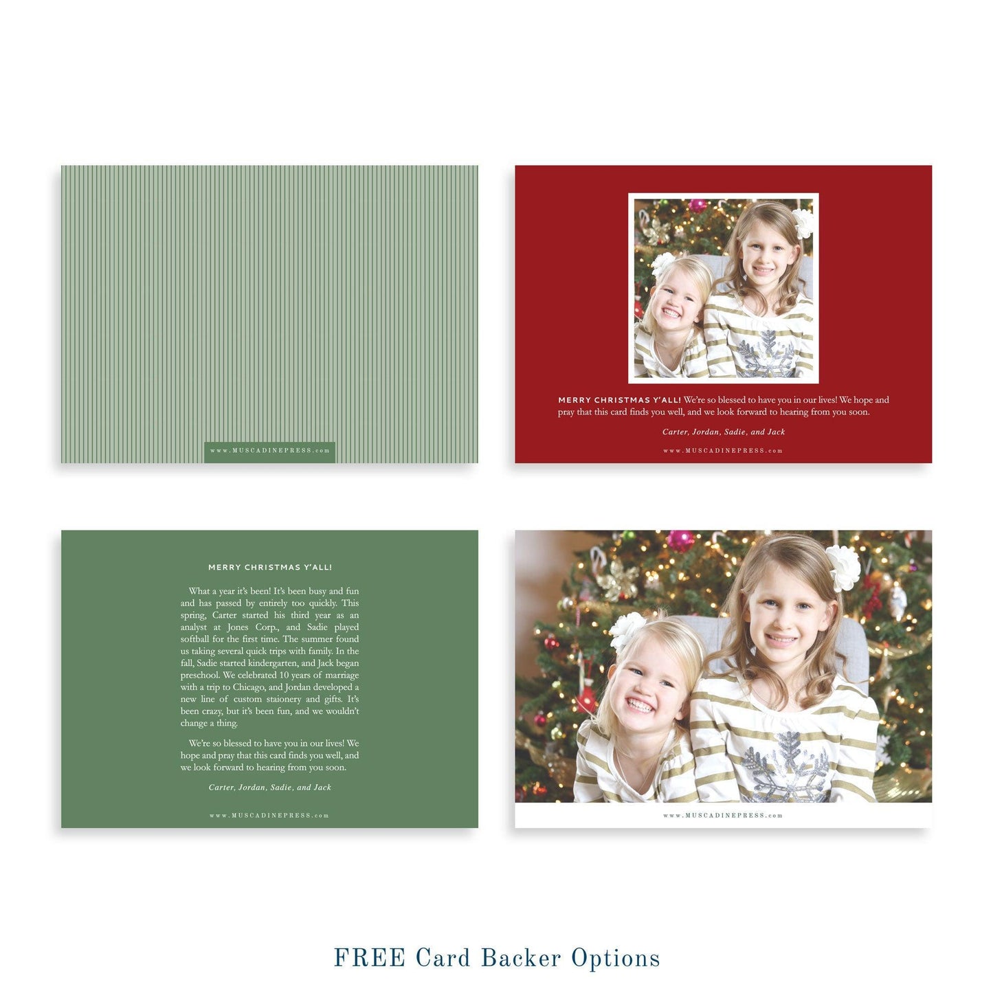 Merry Handlettered Christmas