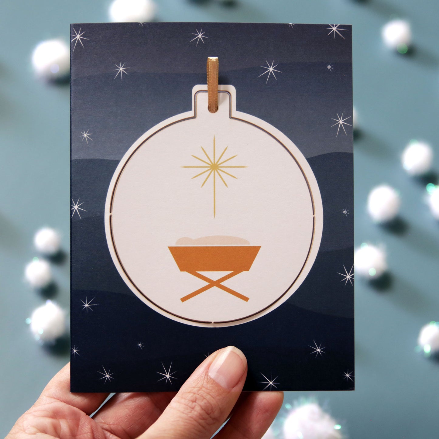 Pop-Out Ornament Christmas Card