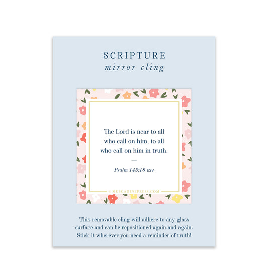 Scripture Mirror Cling