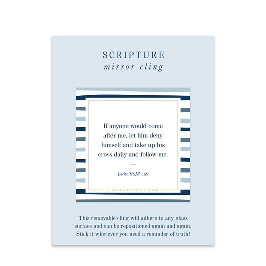 Scripture Mirror Cling