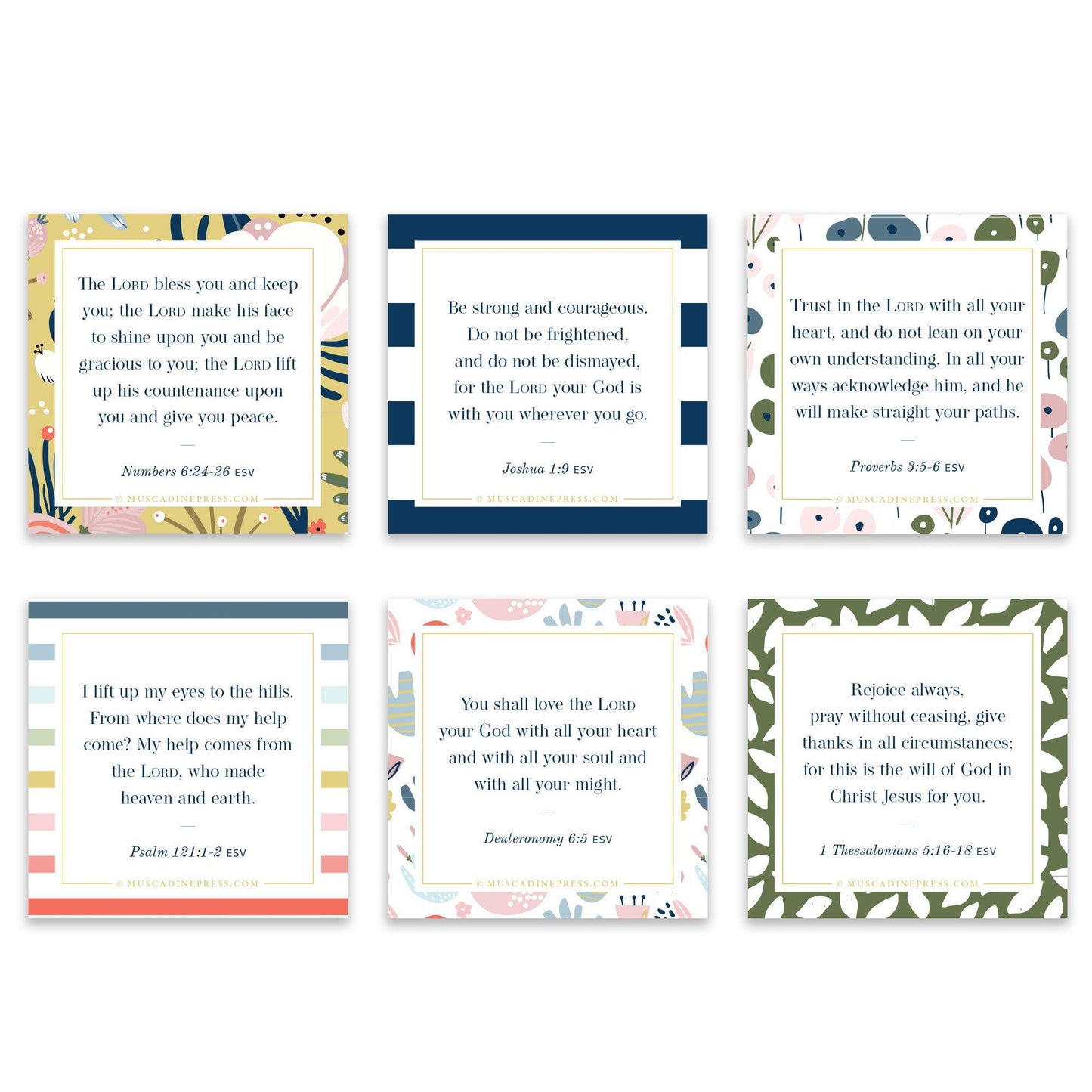 Scripture Static Cling Set