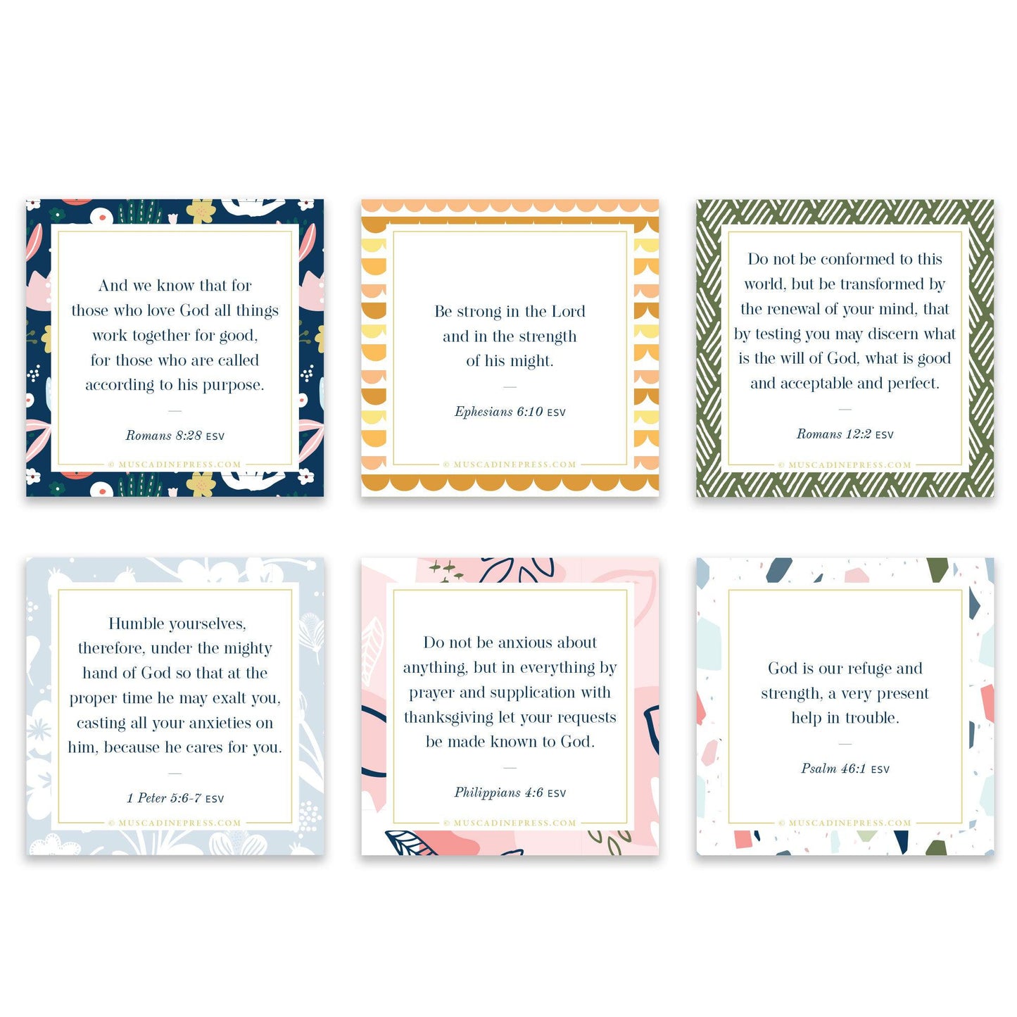Scripture Static Cling Set