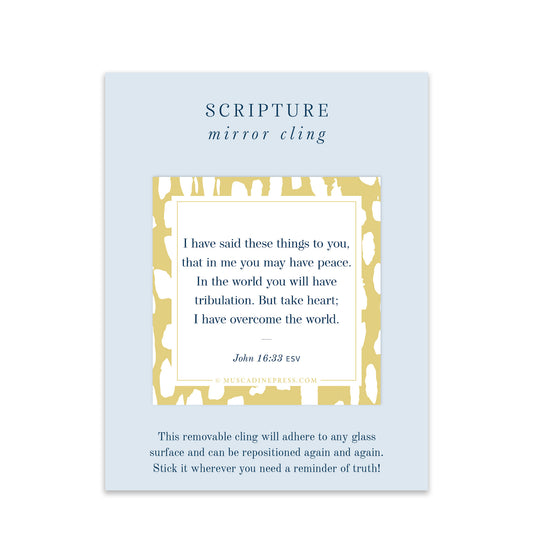 Scripture Mirror Cling