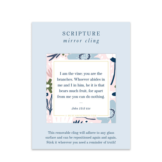 Scripture Mirror Cling