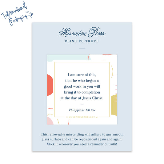 Scripture Mirror Cling