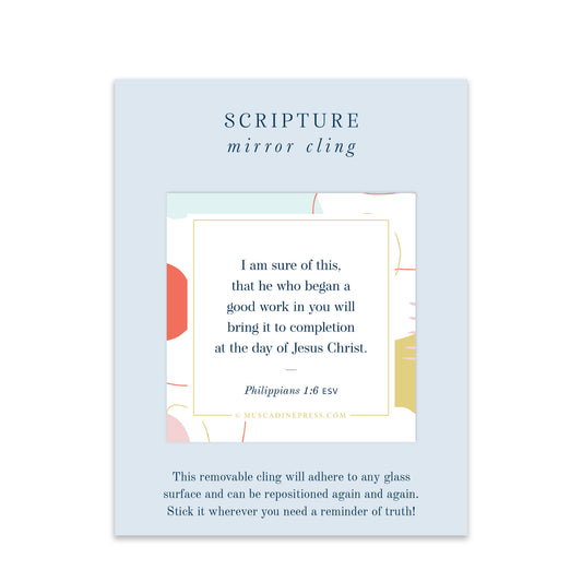 Scripture Mirror Cling