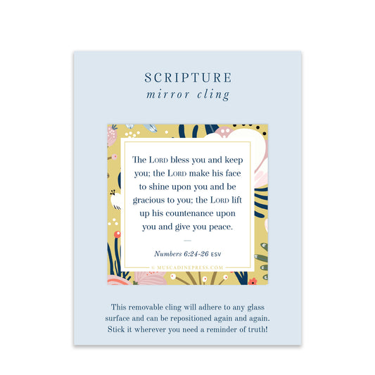 Scripture Mirror Cling
