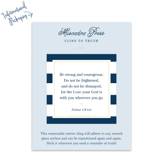 Scripture Mirror Cling