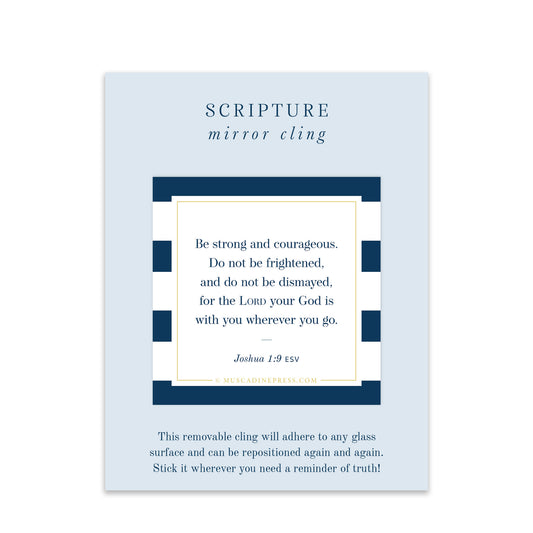 Scripture Mirror Cling