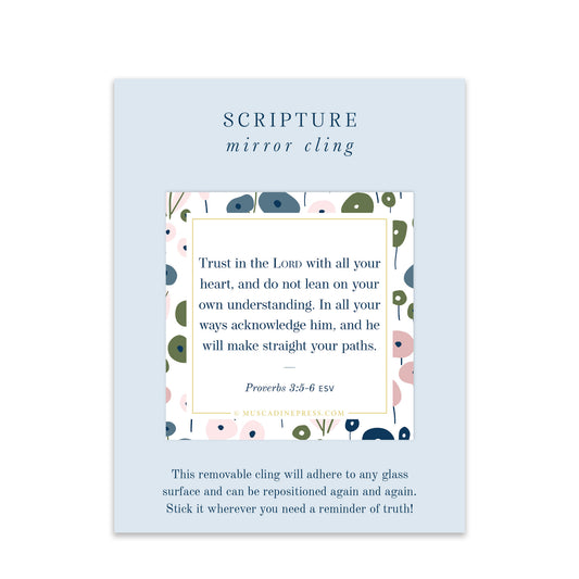 Scripture Mirror Cling