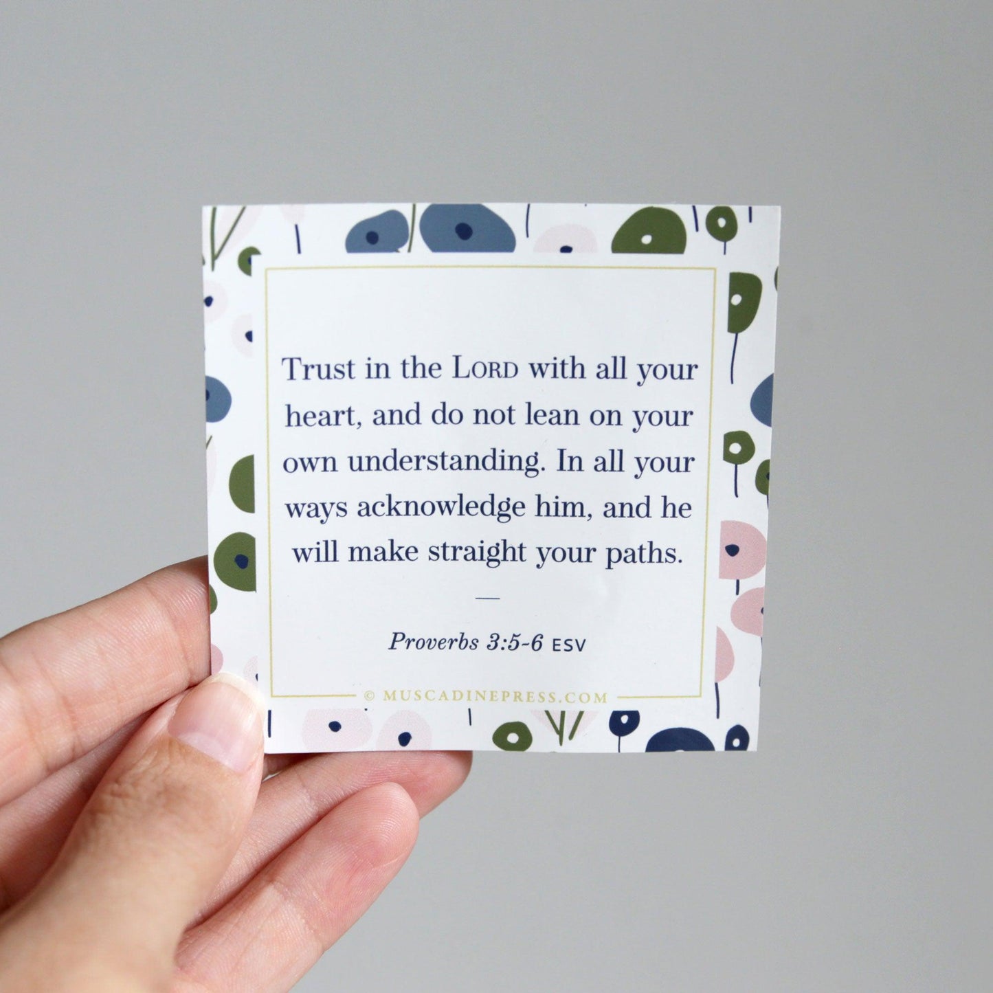 Scripture Mirror Cling
