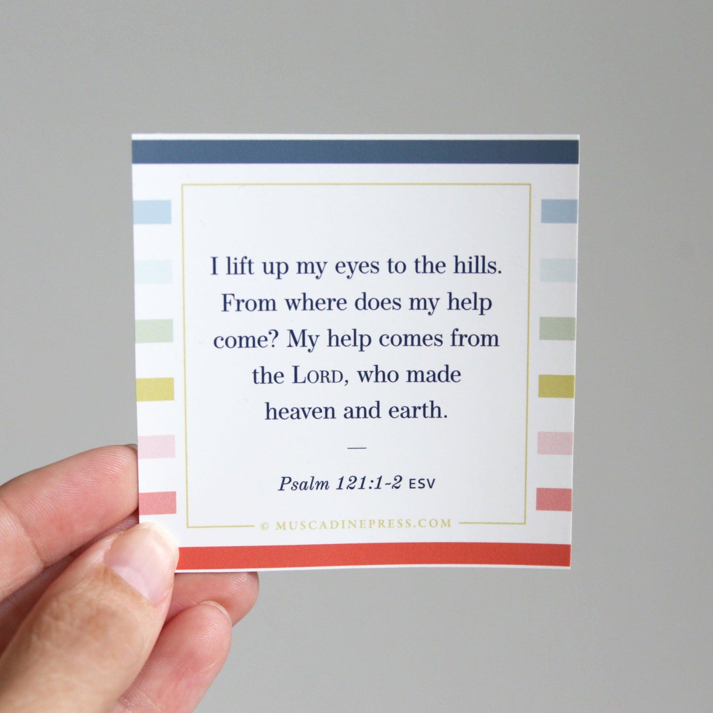 Scripture Mirror Cling