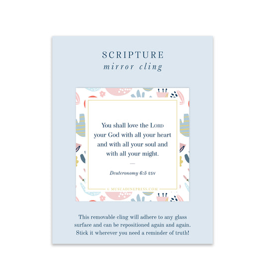Scripture Mirror Cling