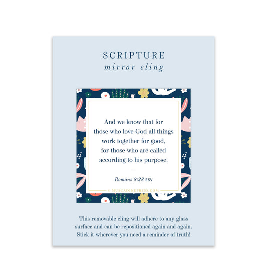 Scripture Mirror Cling