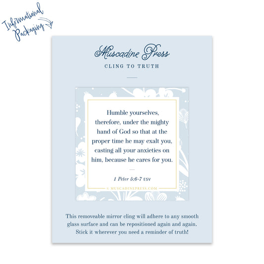 Scripture Mirror Cling