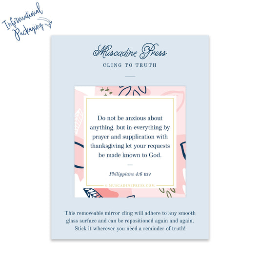 Scripture Mirror Cling