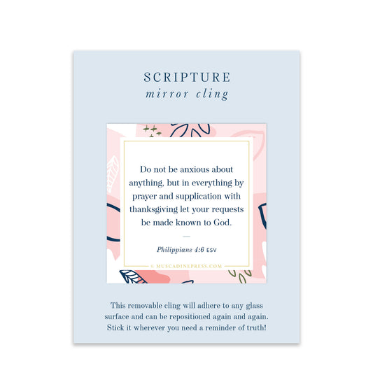 Scripture Mirror Cling