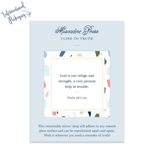 Scripture Mirror Cling