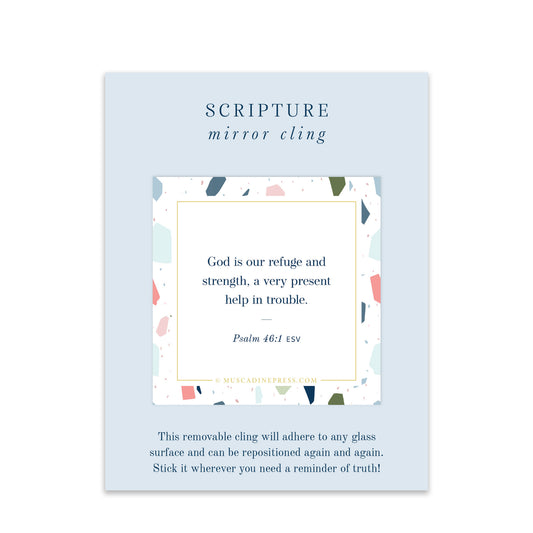 Scripture Mirror Cling