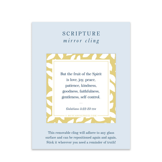 Scripture Mirror Cling