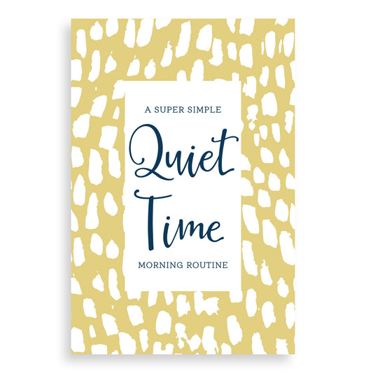 Simple Quiet Time Routine (Free Printable)-Muscadine Press