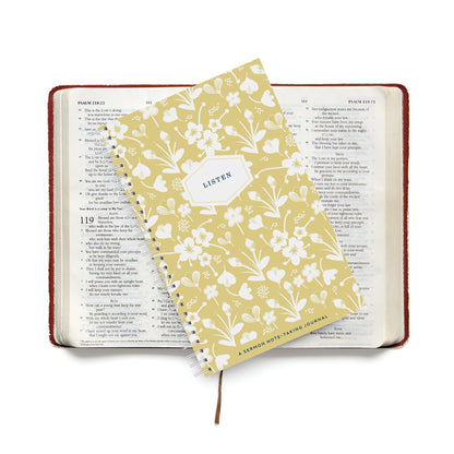 Listen Sermon Notebook