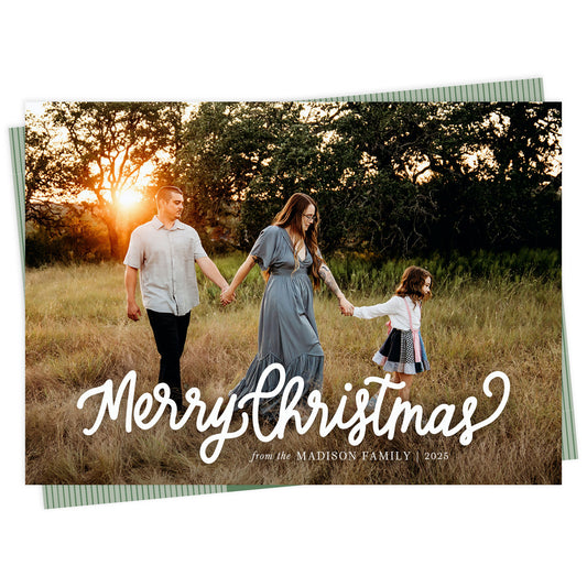 Merry Handlettered Christmas