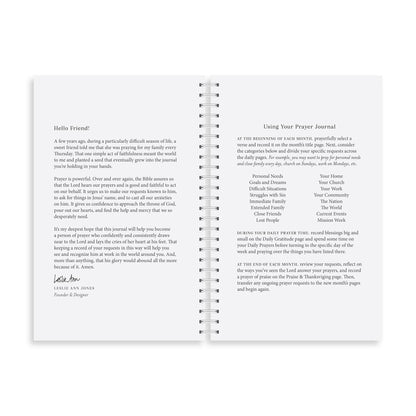 Yearly Prayer Journal