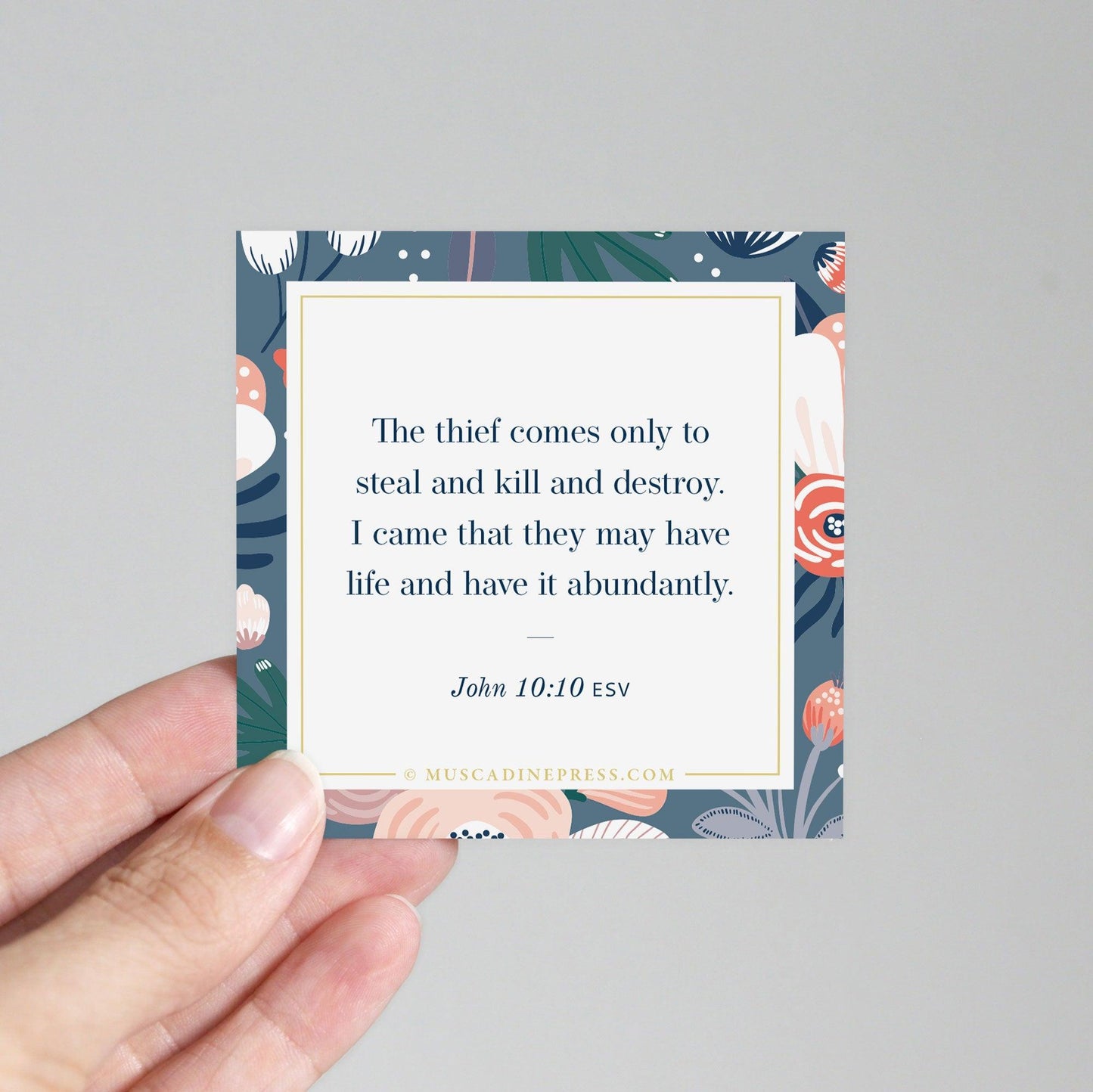 Scripture Mirror Cling