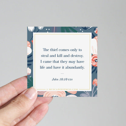 Scripture Mirror Cling