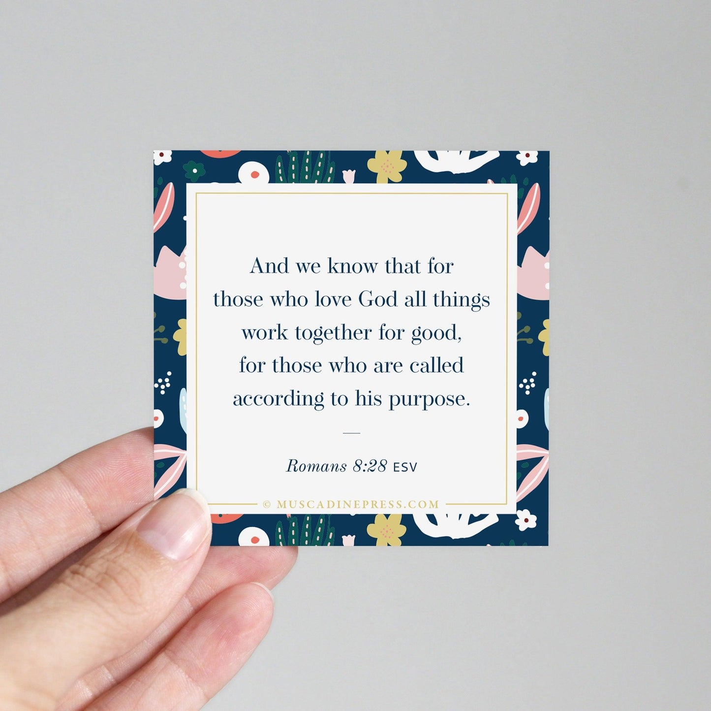 Scripture Mirror Cling