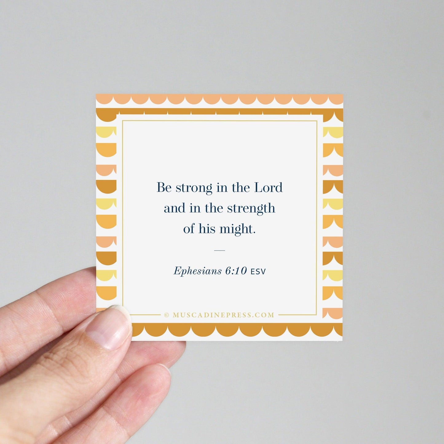 Scripture Mirror Cling