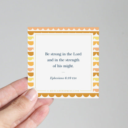 Scripture Mirror Cling