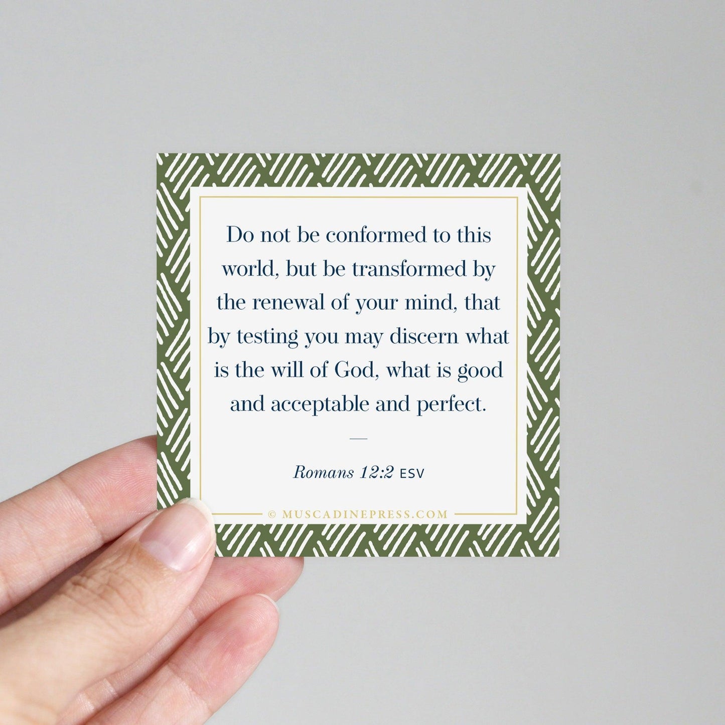 Scripture Mirror Cling