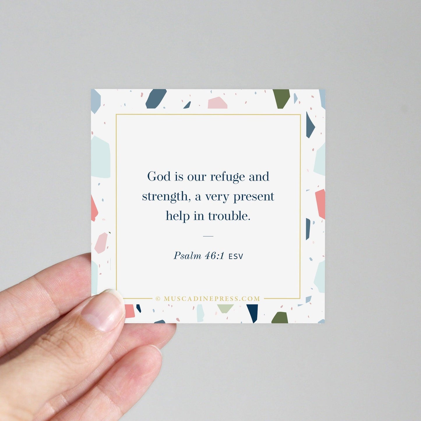 Scripture Mirror Cling