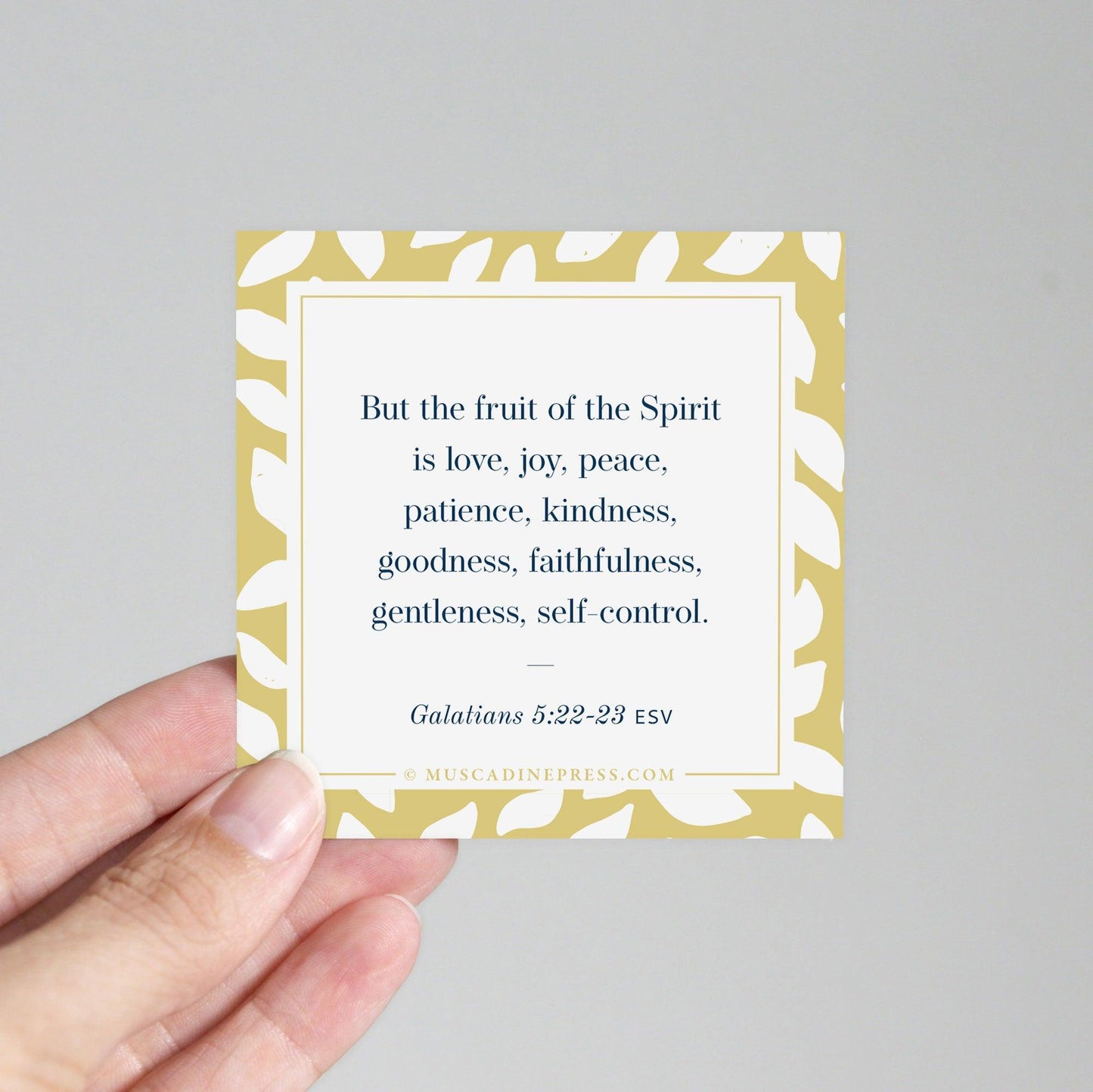 Scripture Mirror Cling