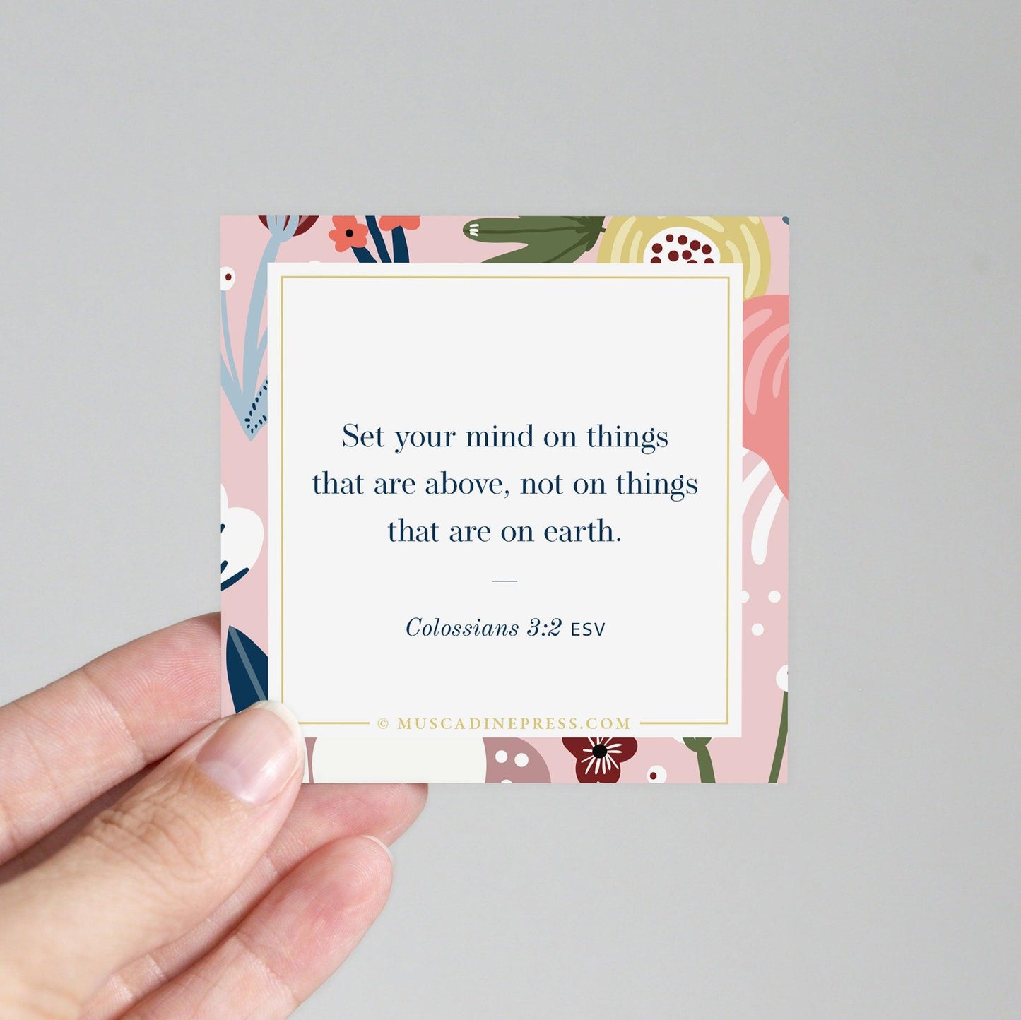 Scripture Mirror Cling