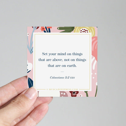 Scripture Mirror Cling