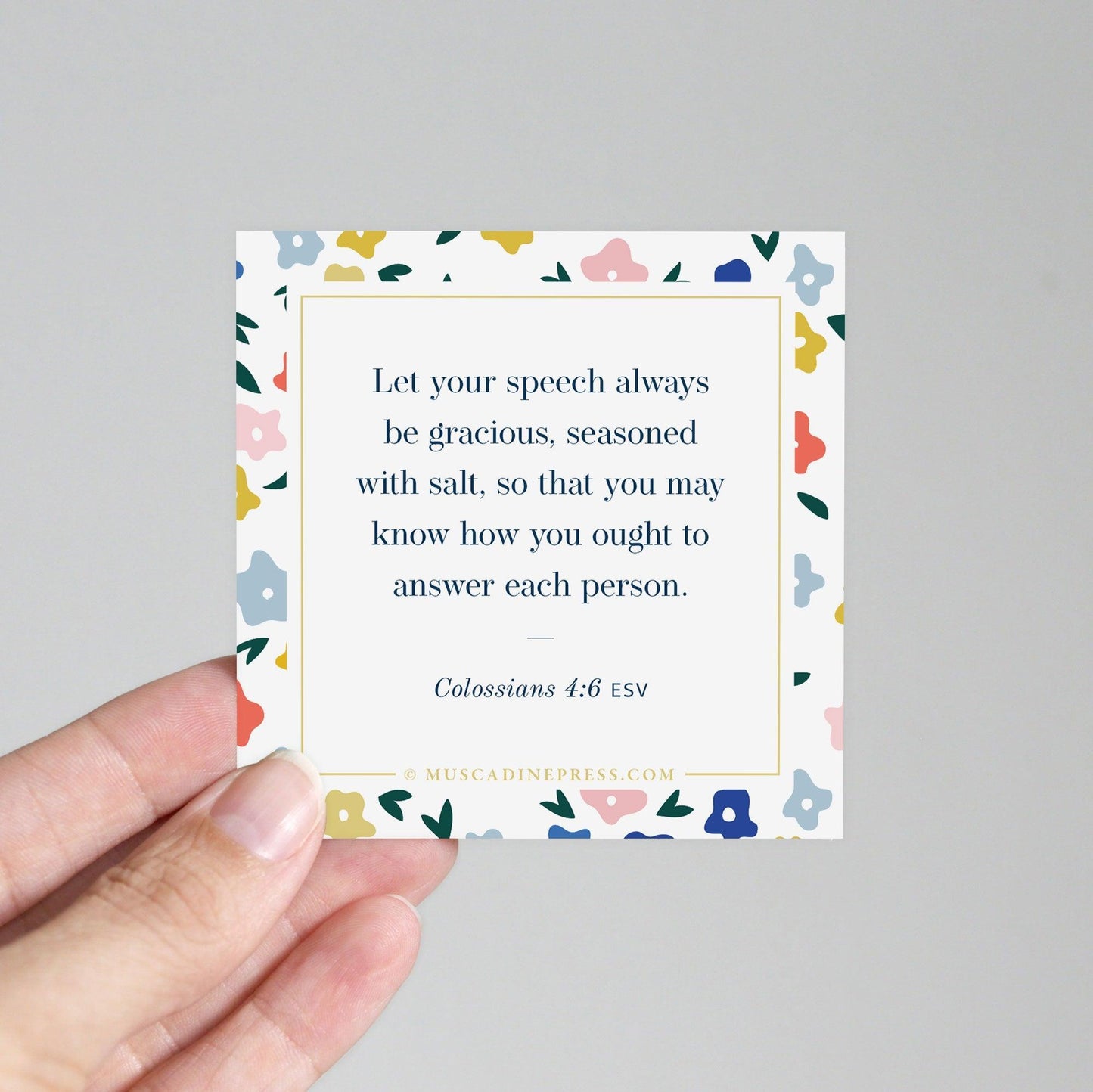 Scripture Mirror Cling
