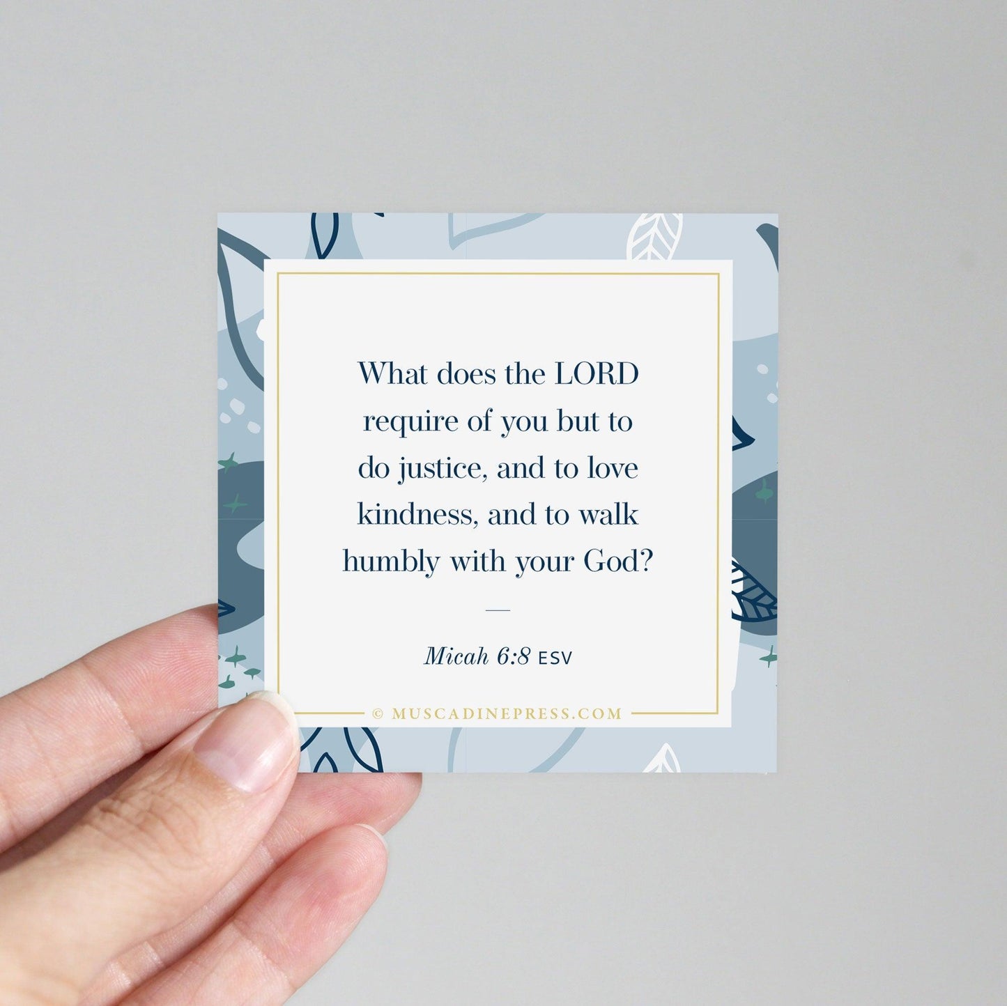 Scripture Mirror Cling