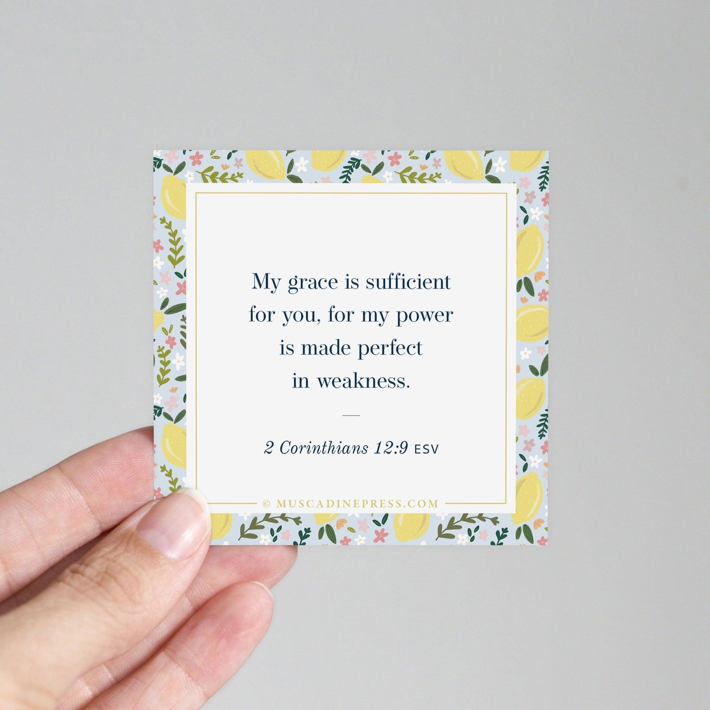 Scripture Mirror Cling