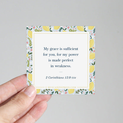 Scripture Mirror Cling