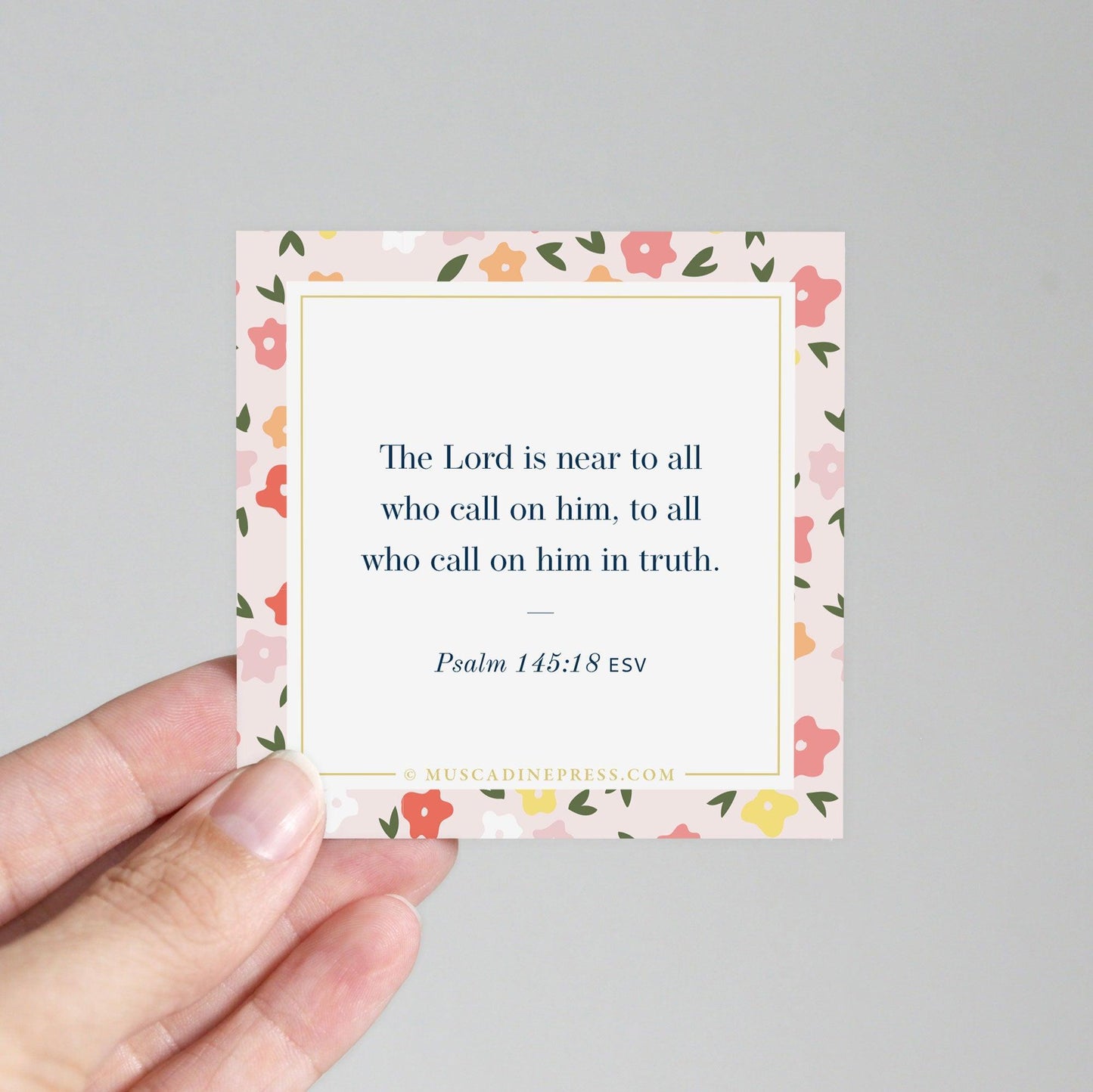 Scripture Mirror Cling