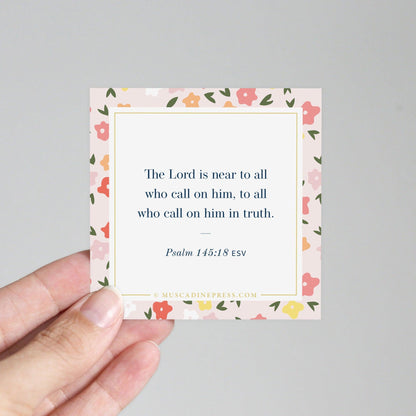 Scripture Mirror Cling