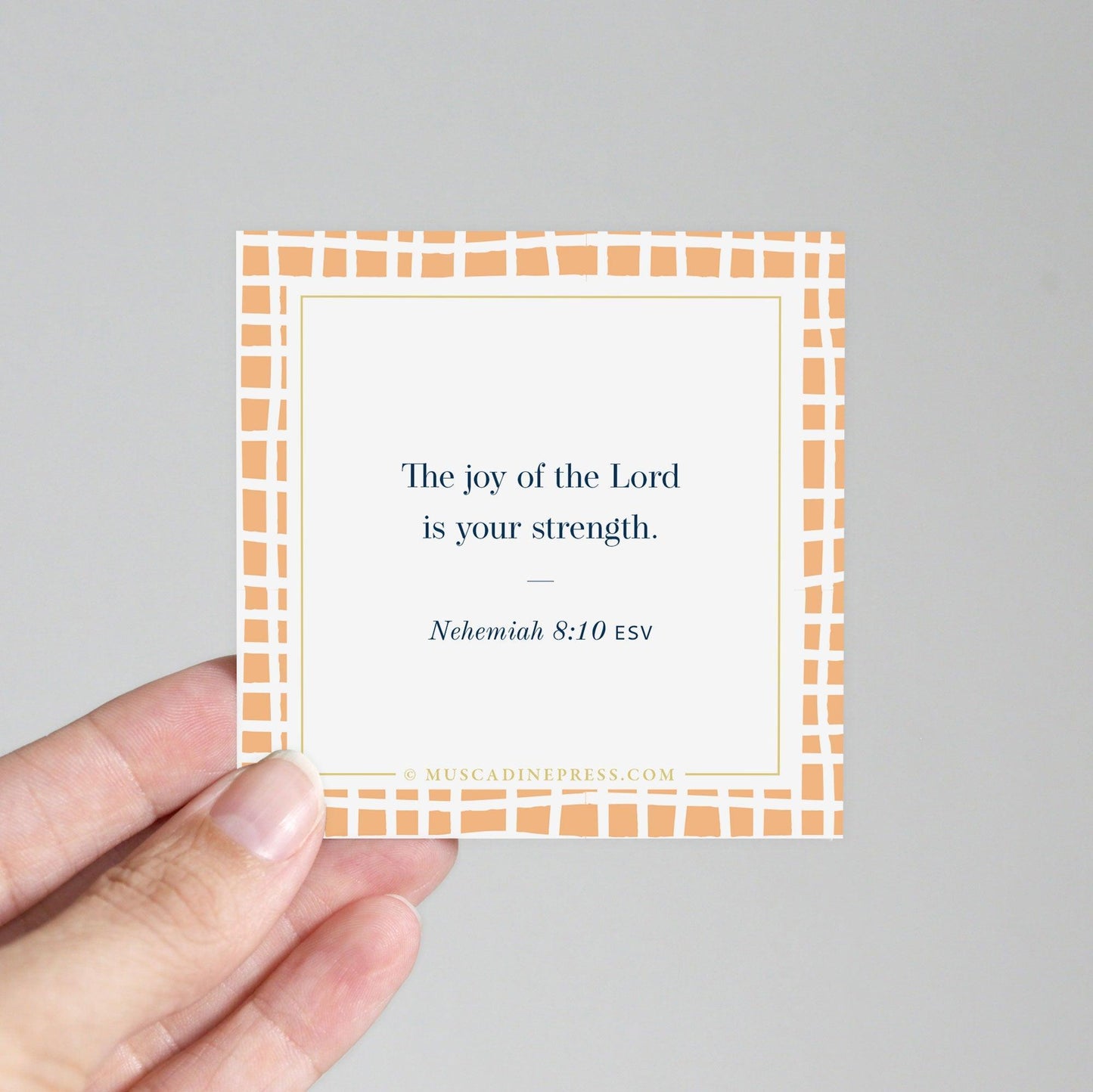 Scripture Mirror Cling