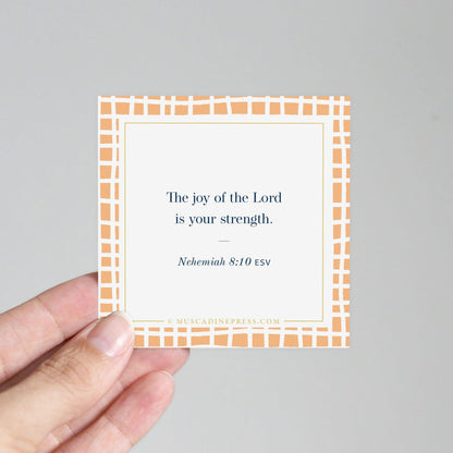 Scripture Mirror Cling