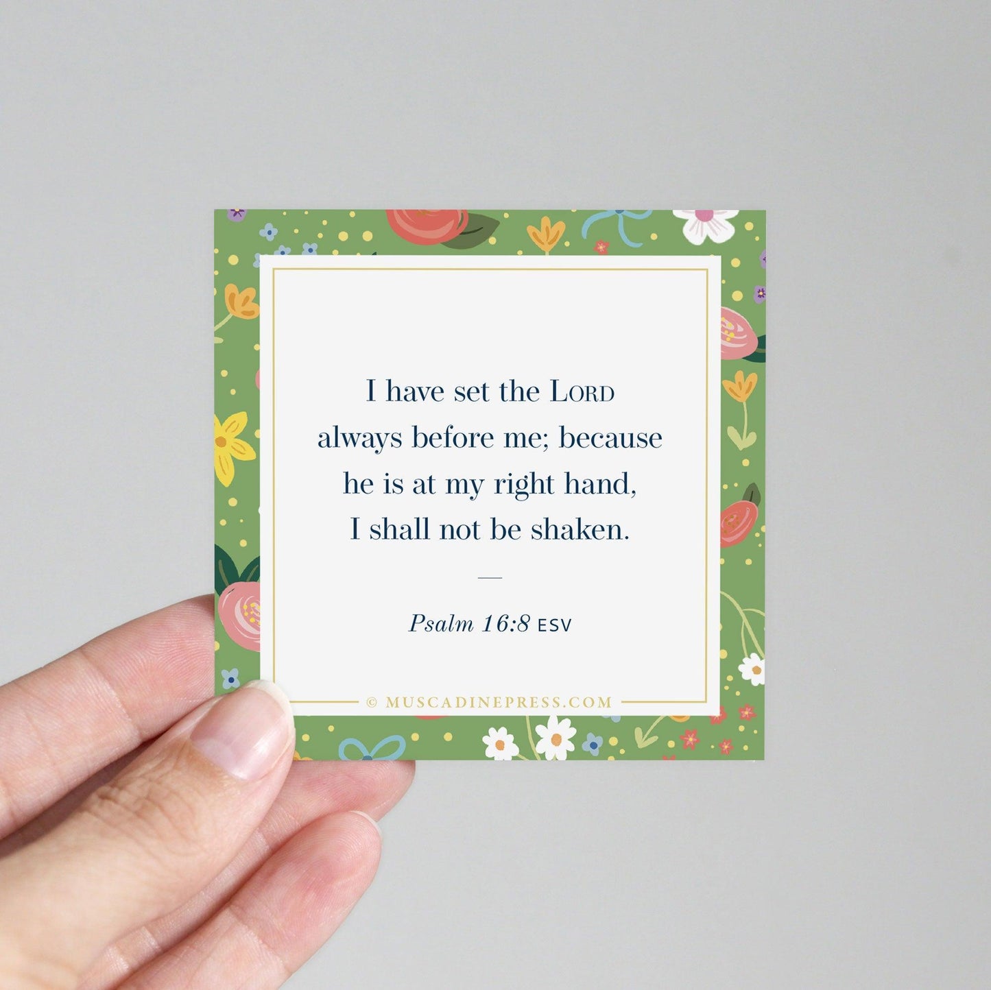 Scripture Mirror Cling