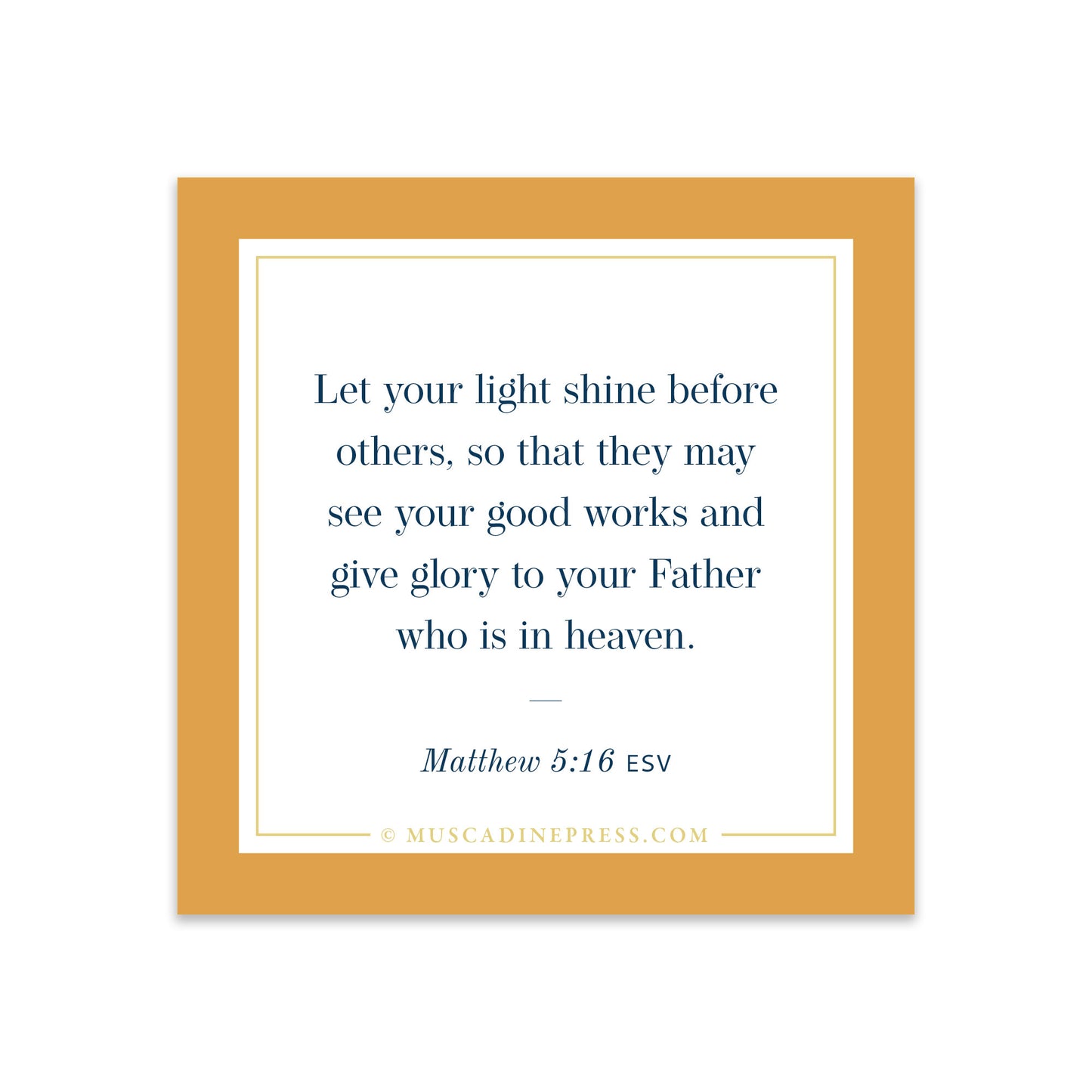 Scripture Mirror Cling